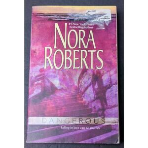 Vtg Nora Roberts Dangerous 3 in 1-Risky Business/Storm Warning/The Welcoming LPB